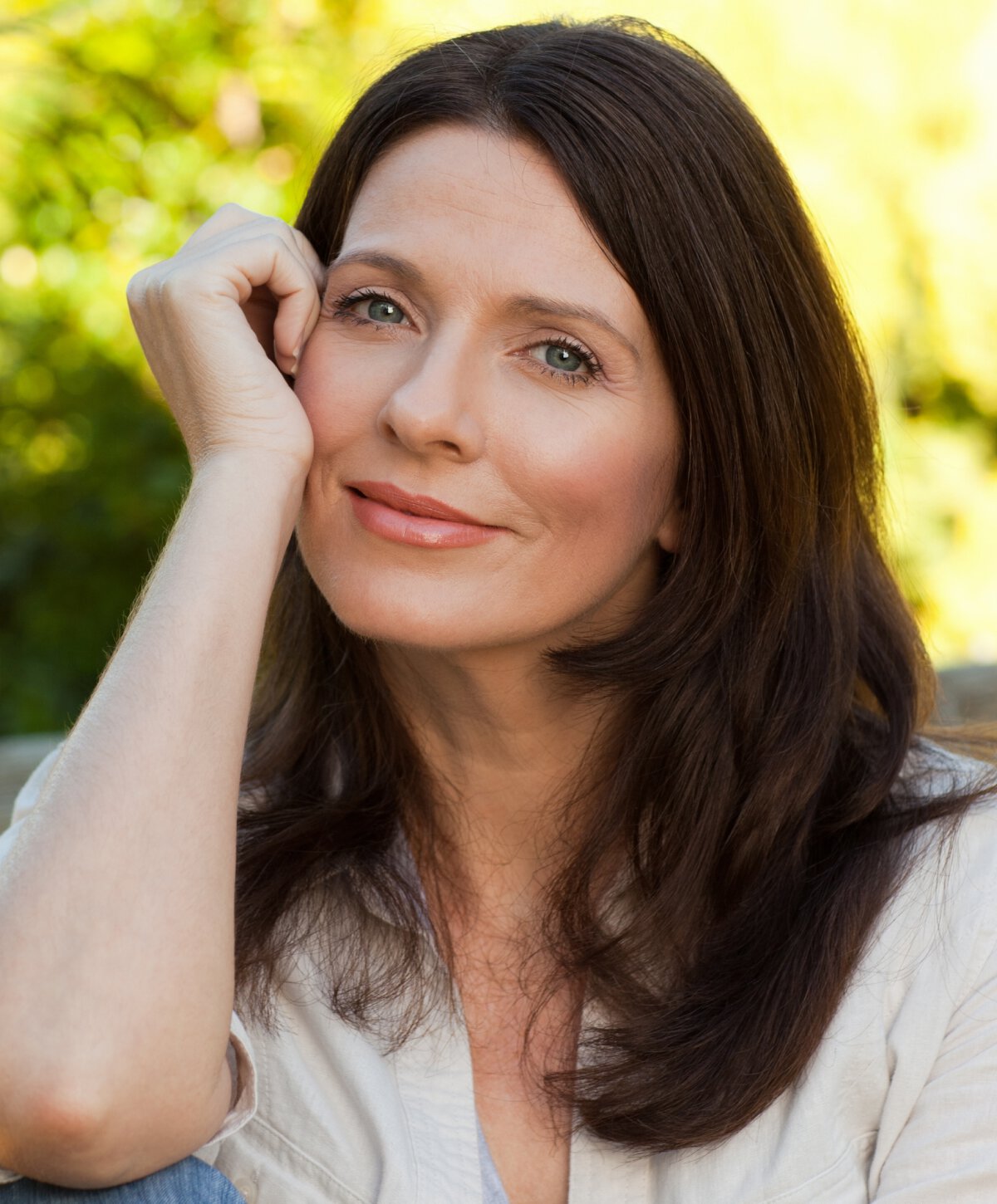 New Orleans Chemical Peel Model with brown hair